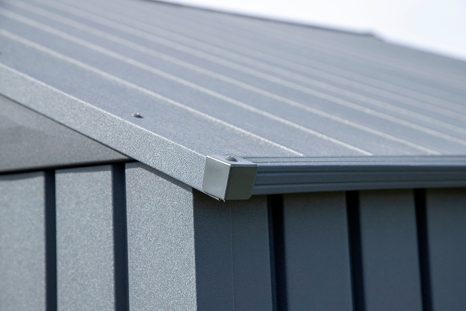 Elite Steel Storage Shed, Anthracite, 8-ft x 6-ft U3D7 - product image 6