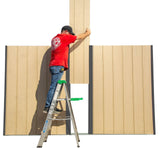 Ironwood Steel Hybrid Shed Kit, Anthracite, 10-ft x 12-ft Z4Z9 - product image 2