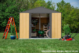 Ironwood Steel Hybrid Shed Kit, Anthracite, 10-ft x 8-ft D1C9 - product image 2