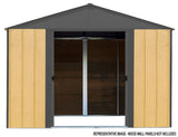 Ironwood Steel Hybrid Shed Kit, Anthracite, 10-ft x 8-ft D1C9 - product image 3