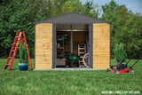 Ironwood Steel Hybrid Shed Kit, Anthracite, 10-ft x 8-ft D1C9 - product image 8