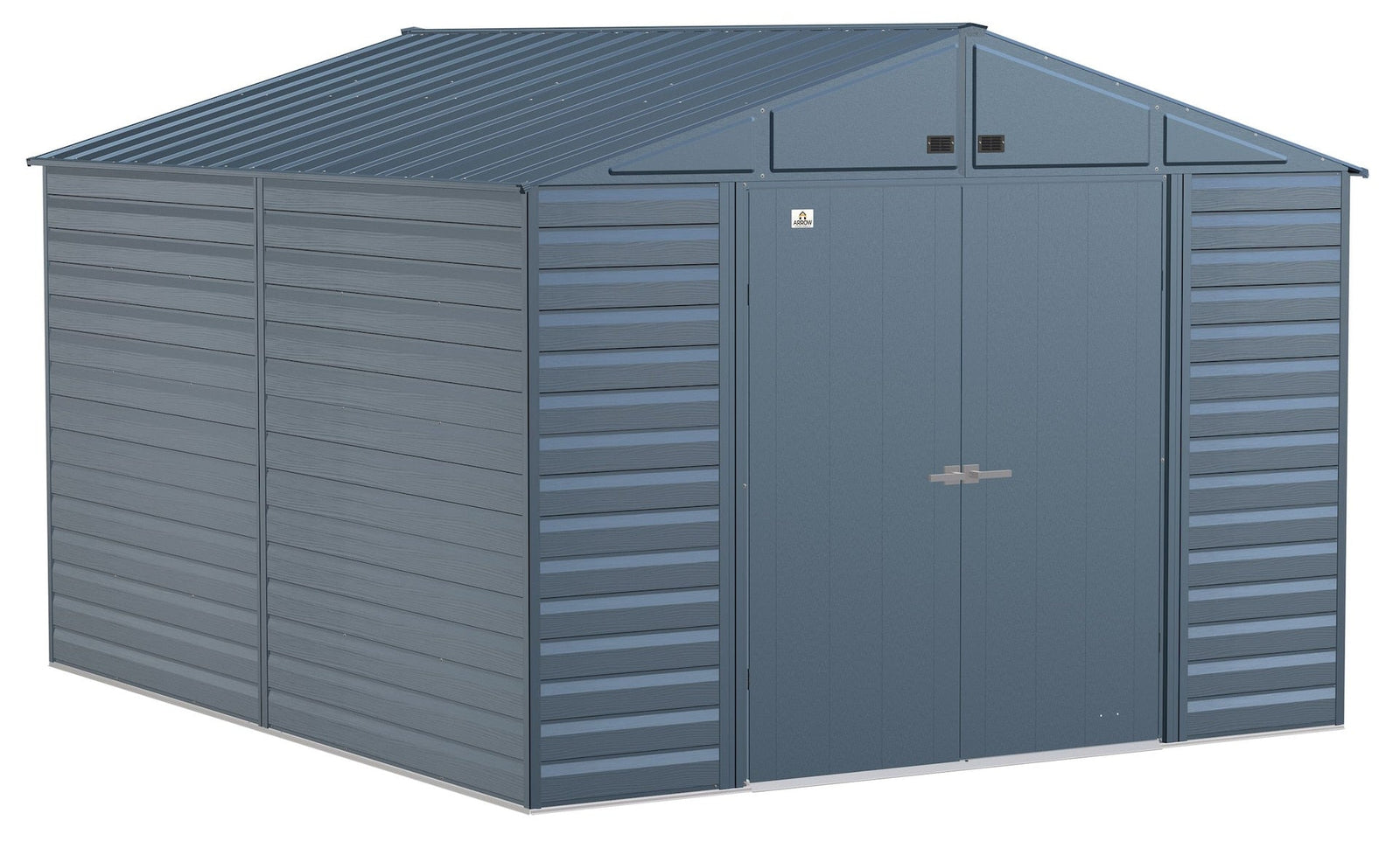 Select Galvanized Steel Storage Shed, Blue Grey, 10-ft x 12-ft S0Z2 - product image 2