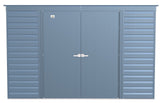 Select Galvanized Steel Storage Shed, Blue Grey, 10-ft x 4-ft Q4U6 - product image 3