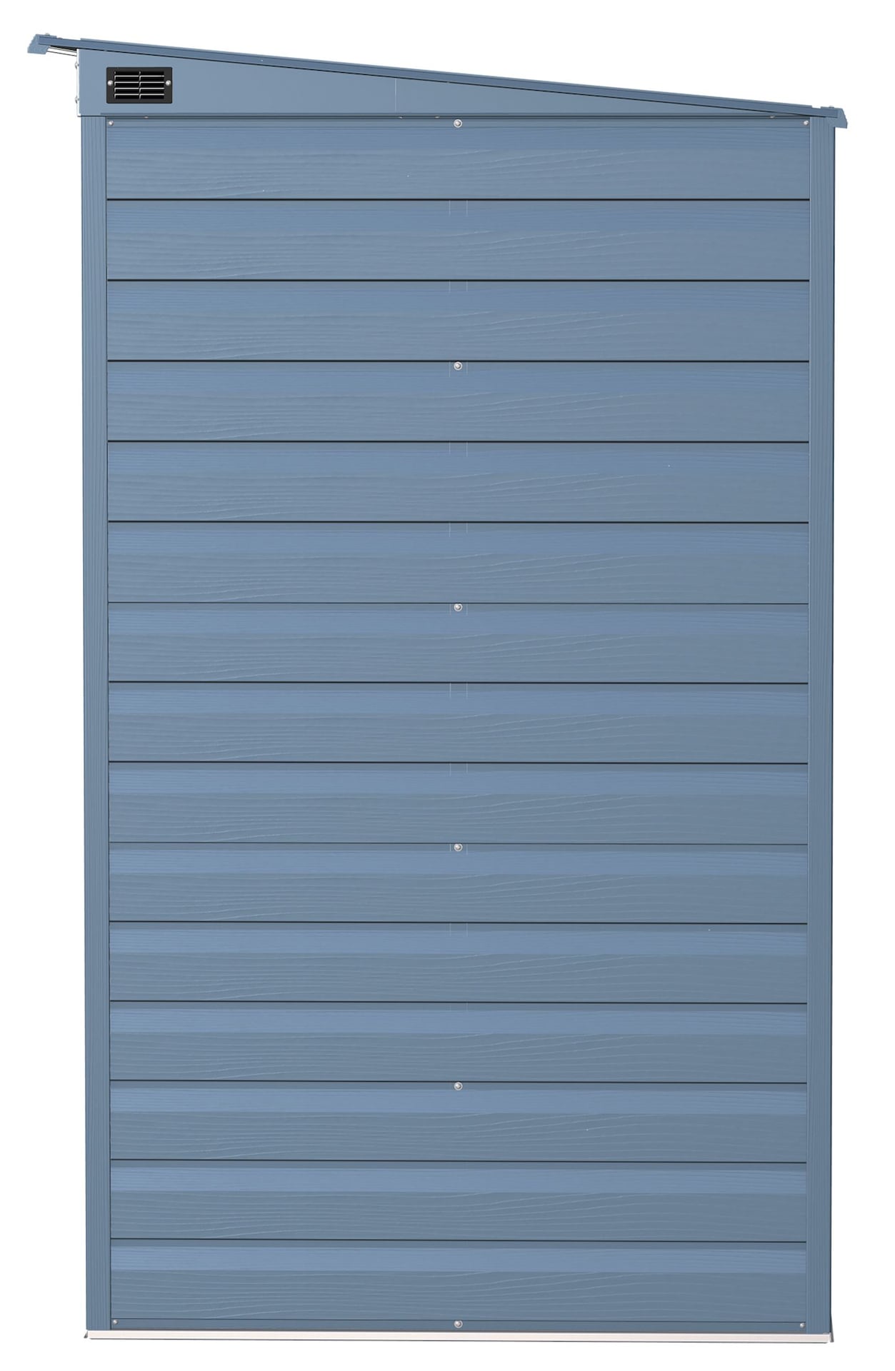 Select Galvanized Steel Storage Shed, Blue Grey, 10-ft x 4-ft Q4U6 - product image 5