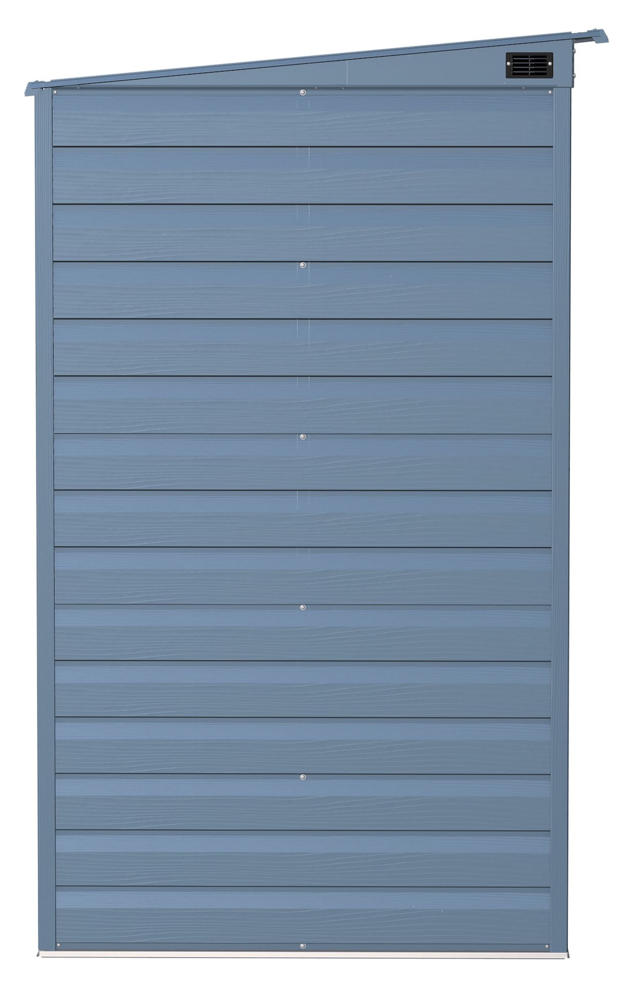 Select Galvanized Steel Storage Shed, Blue Grey, 10-ft x 4-ft Q4U6 - product image 6