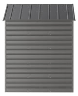 Select Galvanized Steel Storage Shed, Charcoal, 8-ft x 6-ft Q2K5 - product image 7