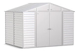 Select Galvanized Steel Storage Shed, Flute Grey, 10-ft x 8-ft C1B1 - product image 1