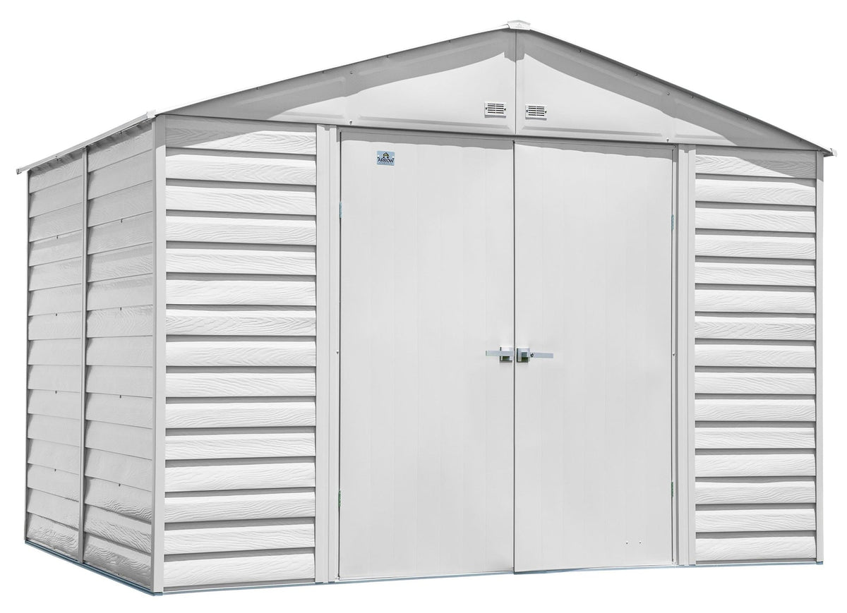 Select Galvanized Steel Storage Shed, Flute Grey, 10-ft x 8-ft C1B1 - product image 2