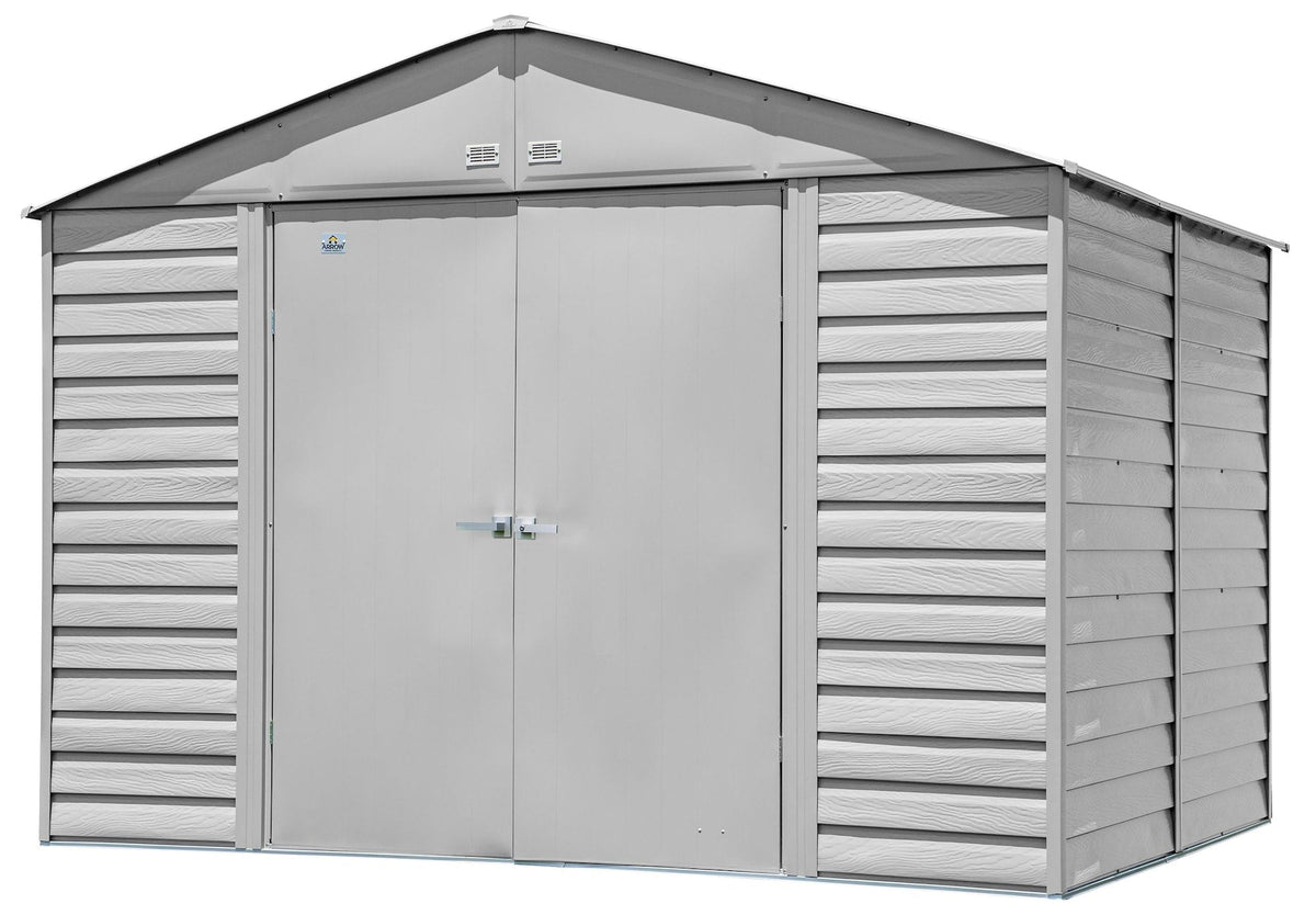Select Galvanized Steel Storage Shed, Flute Grey, 10-ft x 8-ft C1B1 - product image 4