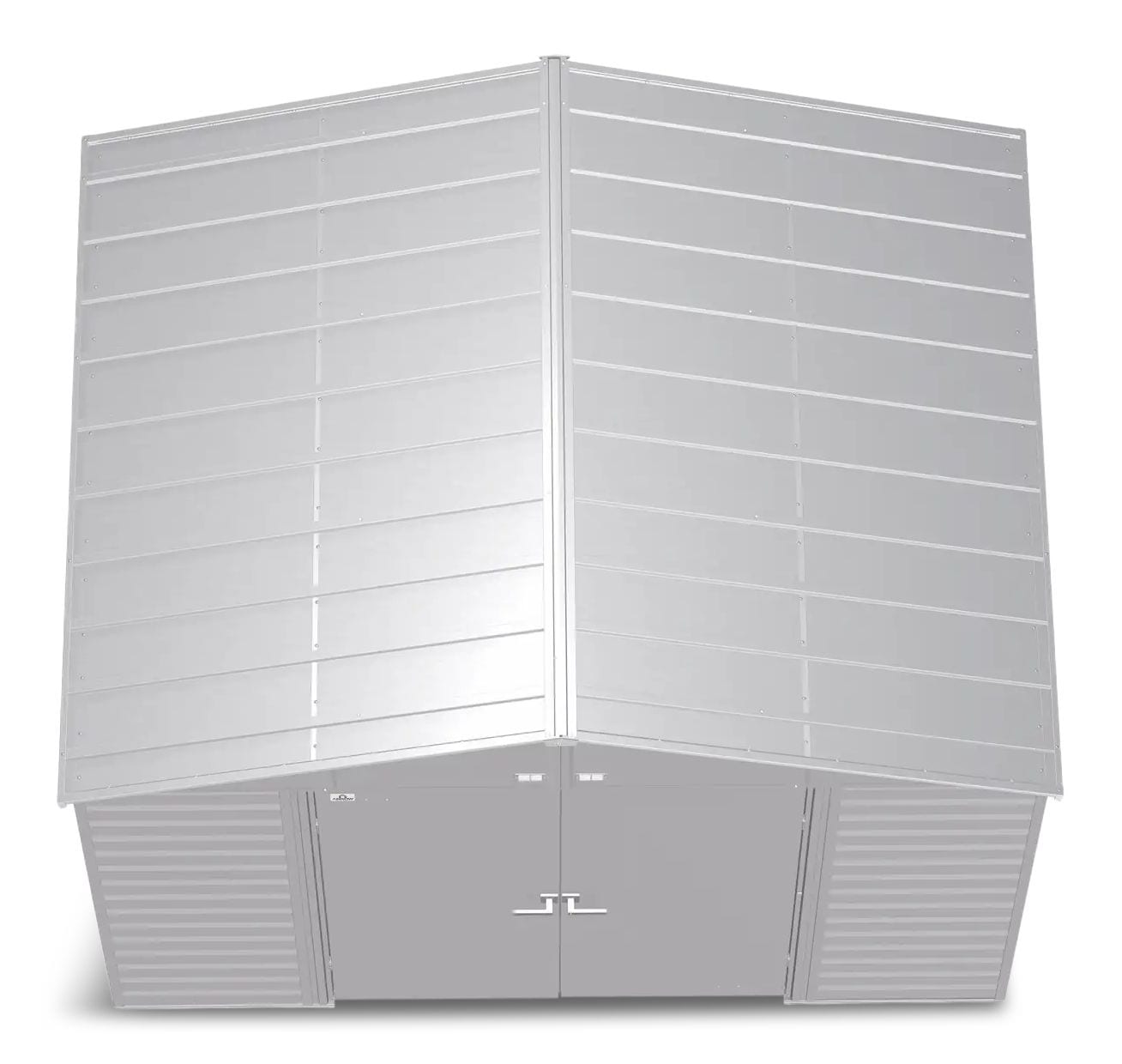 Select Galvanized Steel Storage Shed, Flute Grey, 10-ft x 8-ft C1B1 - product image 7