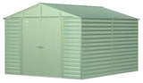 Select Galvanized Steel Storage Shed, Sage Green, 10-ft x 12-ft J5H7 - product image 1