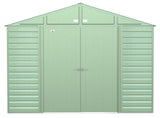 Select Galvanized Steel Storage Shed, Sage Green, 10-ft x 12-ft J5H7 - product image 3
