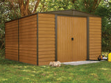 Woodridge Electro Galvanized Steel Storage Shed, 10-ft x 12-ft E7N9 - product image 2