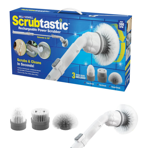 Scrubtastic Rechargeable Power Scrubber Brush Y8T6