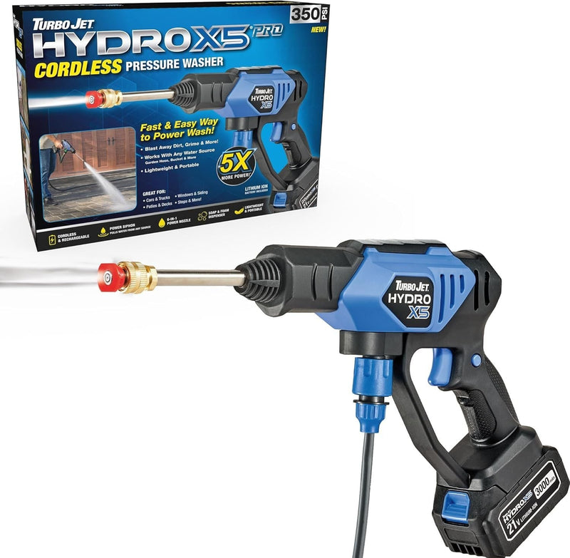 TurboJet Cordless Pressure Washer T3R4