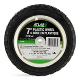 Lawn Mower Replacement Wheel, Wide Tread 7-in x 1.5-in F6L5 - product image 3