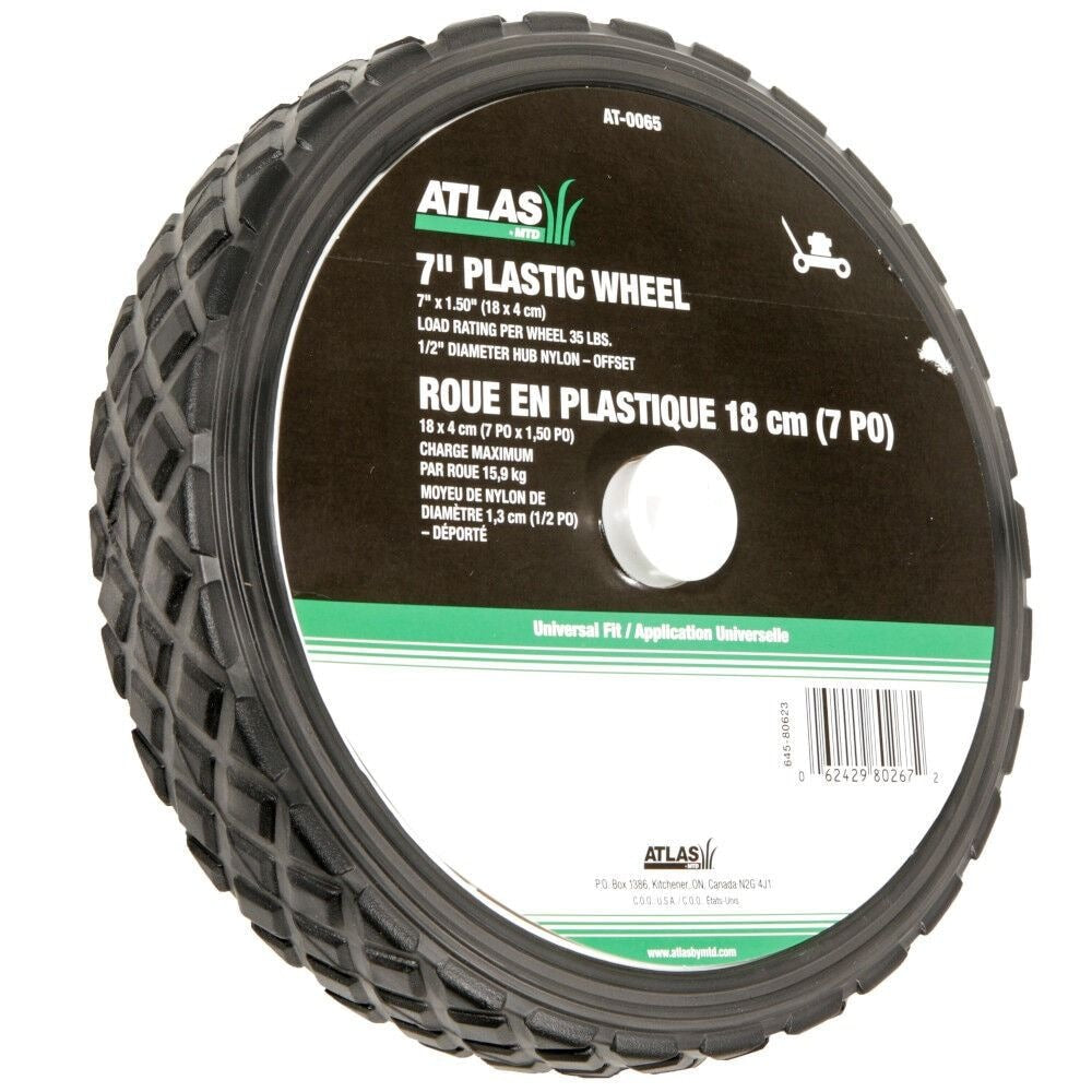 Lawn Mower Replacement Wheel, Wide Tread 7-in x 1.5-in F6L5 - product image 5