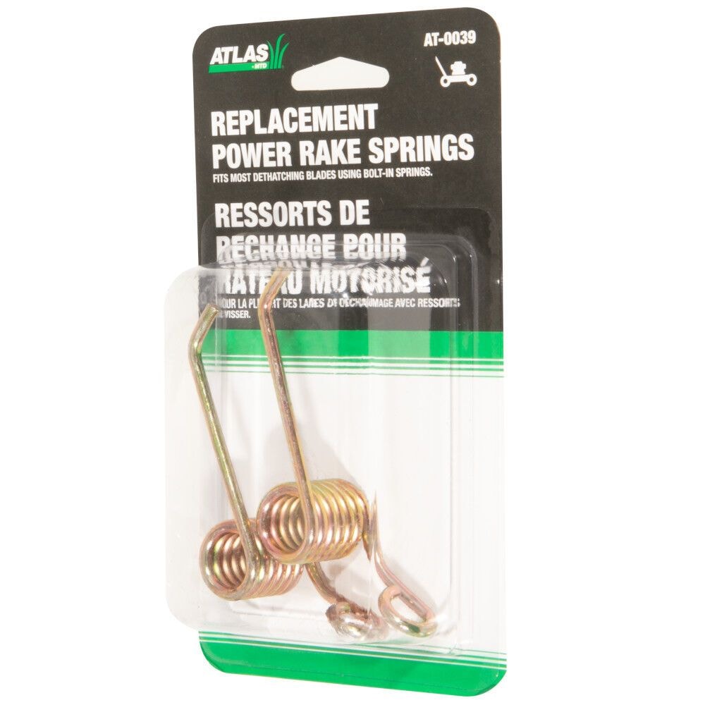 Thatcher Steel Bolt-On Replacement Springs, 2-pk; for Lawn Mower Dethatching Blades Z4H4 - product image 3