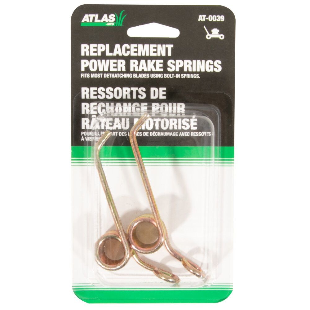 Thatcher Steel Bolt-On Replacement Springs, 2-pk; for Lawn Mower Dethatching Blades Z4H4 - product image 4
