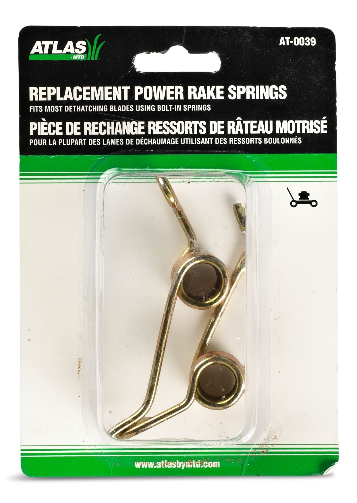 Thatcher Steel Bolt-On Replacement Springs, 2-pk; for Lawn Mower Dethatching Blades N4C8 - product image 5