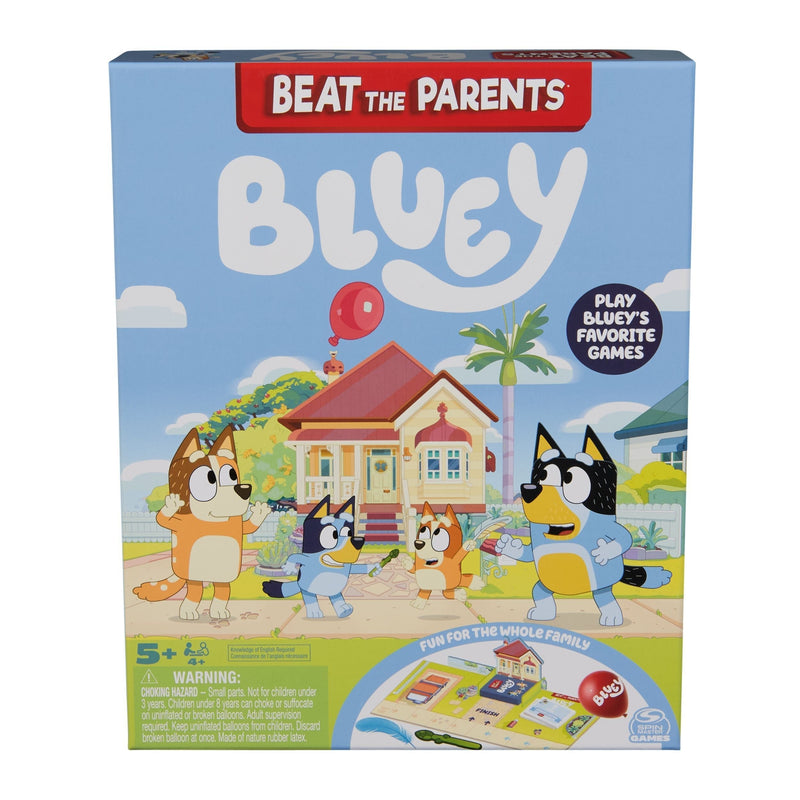 the Parent Bluey Family Board Game, English Edition Z4N6