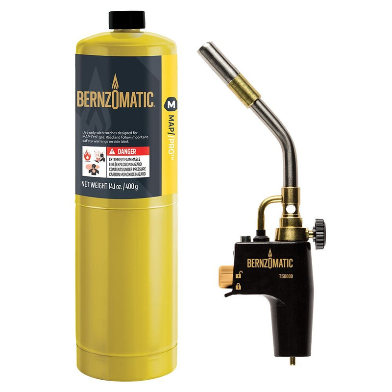 TS8000 MAP-Pro Max-Heat Propane Torch Kit, 400-g K8C9