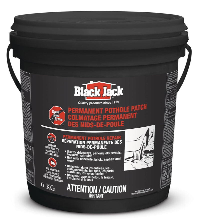 Black Jack Ready Cold Patch, Permanent Pothole Patch Q3L6