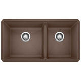 60/40 Double Bowl Undermount Kitchen Sink, Café, 33-in G7V6 - product image 1