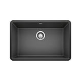Precis SILGRANIT 27-in Single Bowl Undermount Kitchen Sink, Anthracite F8J1 - product image 1