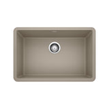 Precis SILGRANIT 27-in Single Bowl Undermount Kitchen Sink, Truffle M1H4 - product image 1