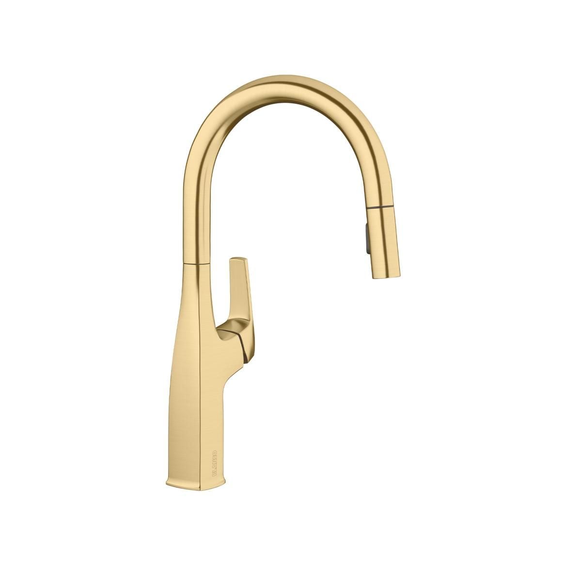 Rivana High-Arc Pull-Down Dual-Spray Kitchen Faucet, Satin Gold D0A9 - product image 1