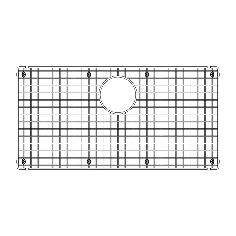 Stainless Steel Sink Grid for 32-in Single Bowl Sinks P0Q6