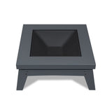Square Steel Wood Burning Fire Pit in Gray, 37-in O3J1 - product image 3