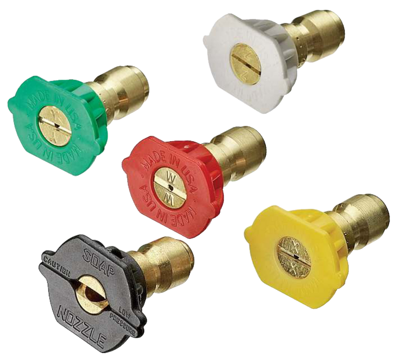 & Stratton Quick-Connect Spray Nozzle Tips Kit Compatible with 4000 PSI Gas Pressure Washer, 5-pk Q4U8
