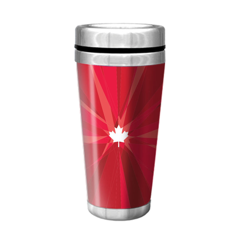 Olympic Team Stainless Steel Travel Mug For Fans/Collectors, Red, 16-oz J7P2