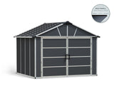 Multi-Function Polycarbonate Yukon Shed, 11x9-ft J8Q6 - product image 4