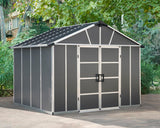 Multi-Function Polycarbonate Yukon Shed, 11x9-ft J8Q6 - product image 7