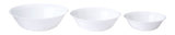 Athena Opal Glass Serving Bowl Set, White, 3-pk H8M6 - product image 1
