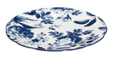 Augusta Stoneware Dinner Plate, 1-pc, White/Blue Floral K4S4 - product image 1