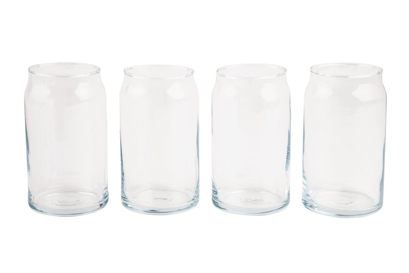 Beer Can Glasses, 480-mL, 4-pc S4I5