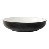 Catalone Stoneware 2-Tone Serving Bowl, Black/White G2B0 - product image 1