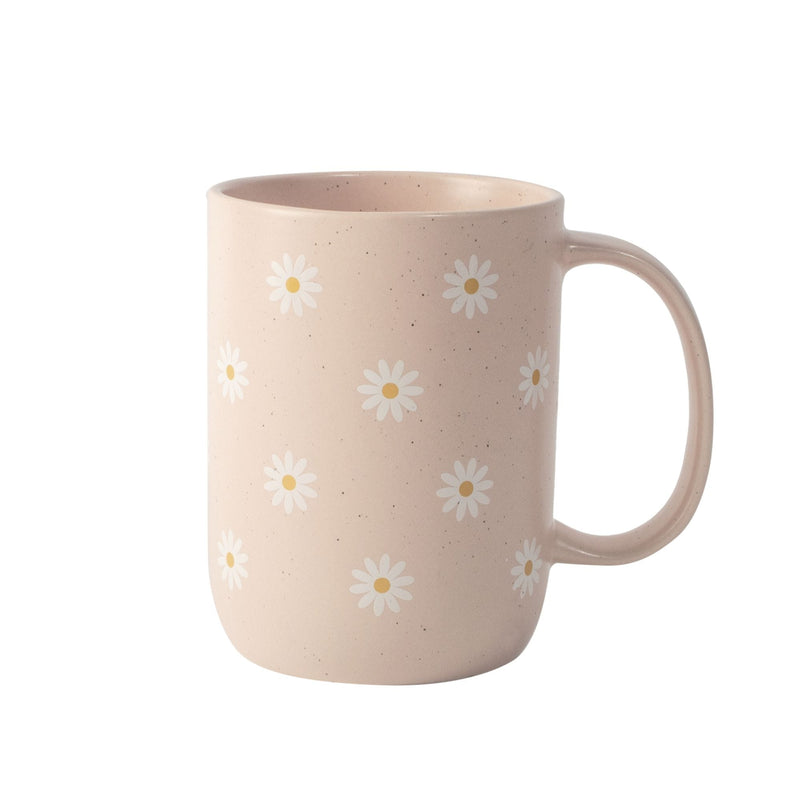 Daisy Stoneware Mug, 16-oz I4E8