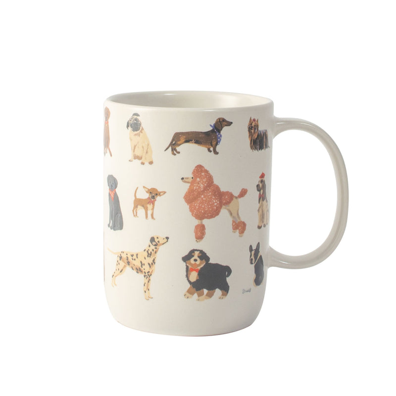 Dog Stoneware Mug, 16-oz F1L3