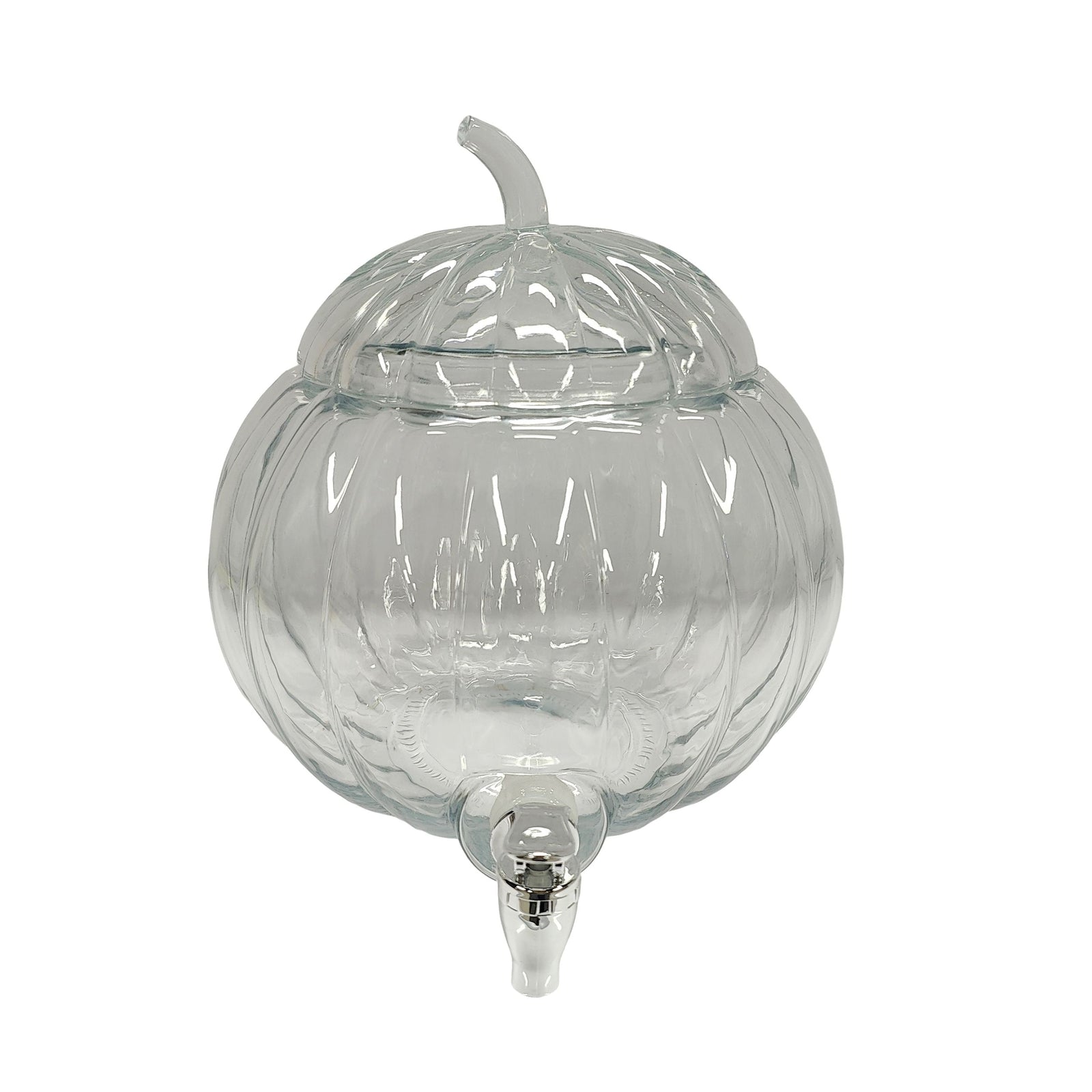 Glass Pumpkin Drink Dispenser, for Fall Y8M4 - product image 1