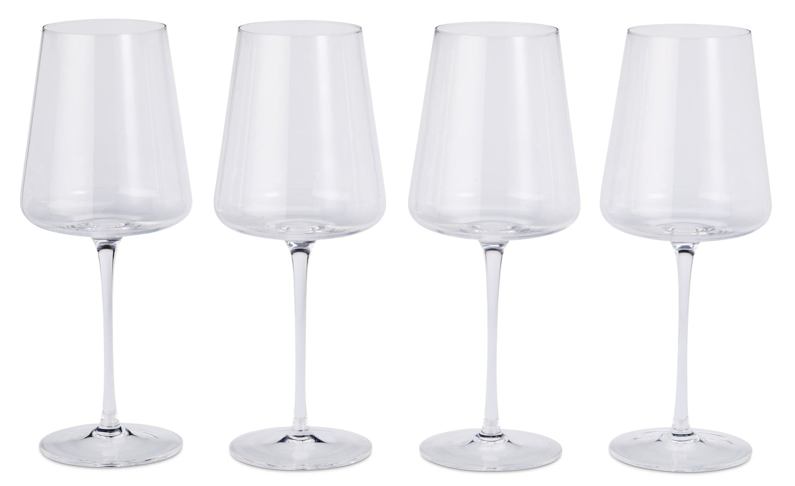 Modern Lead-Free Stemmed Wine Glass Set, 4-pk V1C1 - product image 2