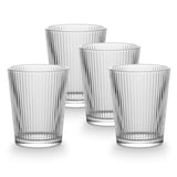 Ribbed DOF Dinner Glass Set, Lead-free, 4-pc A8V4 - product image 1