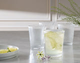 Ribbed DOF Dinner Glass Set, Lead-free, 4-pc A8V4 - product image 5