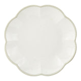 Scalloped Dinner Plate, BPA-free, Plastic, Ivory Colour F6P3 - product image 1