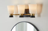 Springwater 3-Light Vanity with Opal Glass, Black B0D8 - product image 5