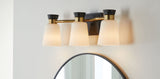 Springwater 3-Light Vanity with Opal Glass, Black B0D8 - product image 6